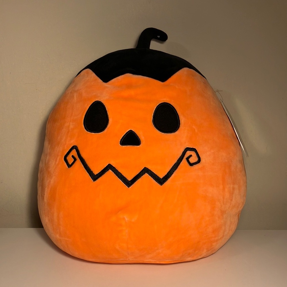 Squishmallow 12” Paige the Halloween Pumpkin.  2021 and “RARE”!